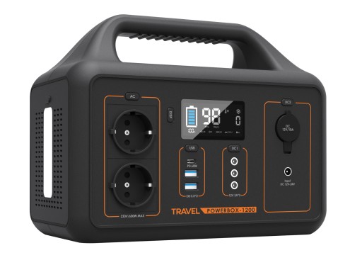 PRZENOŚNA STACJA ZASILANIA TRAVEL 1200 26000 mAh 600 W