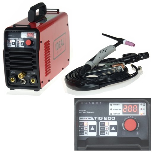 SPAWARKA INWERTOROWA TIG DC MMA 200A IDEAL