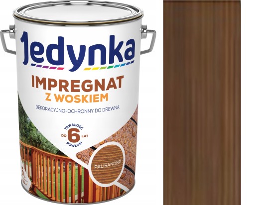 JEDYNKA IMPREGNAT Z WOSKIEM 5l PALISANDER