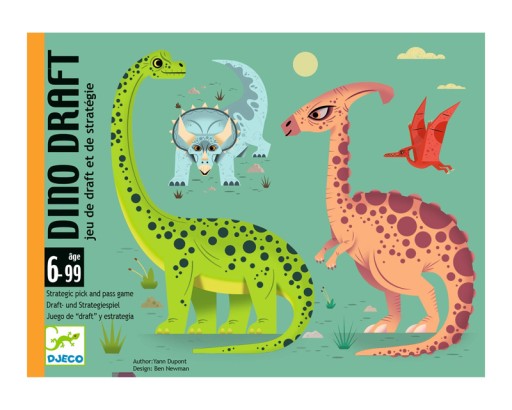 DJECO Gra DINO DRAFT - Dinozaury Triceratops