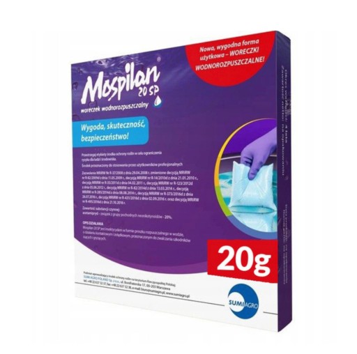 MOSPILAN 20 SP ŚRODEK OWADOBÓJCZY SUMI AGRO 20G