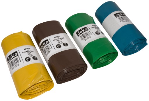 WOREK DO SEGREGACJI ODPADÓWNIEBIESKI PAPIER 120L