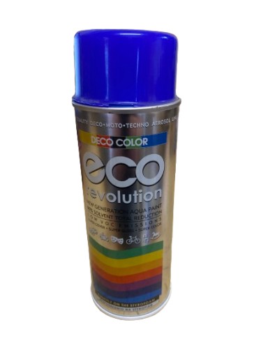 Lakier wodny Deco Color Eco Revolution 400 ml Ral 5002 niebieski