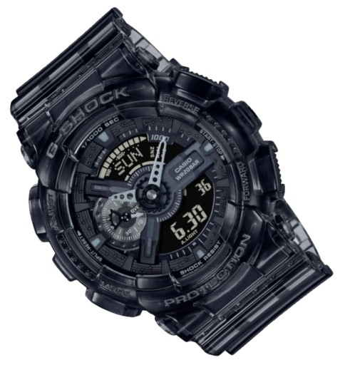 Sportowy zegarek męski na pasku Casio G-Shock GA-110SKE +GRAWER