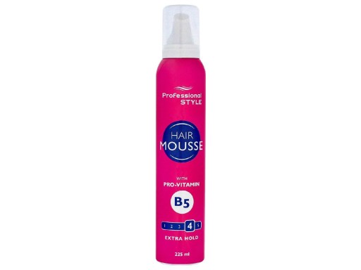 Professional Style Pianka do włosów extra mocna 225ml