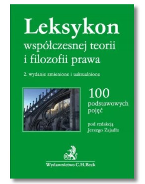 LEKSYKON WSPÓŁCZESNEJ TEORII I FILOZOFII K ZAJADŁO