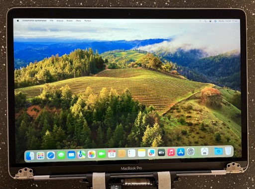 Macbook Pro 13' A2251 A1989 A2159 A2289 Skrzydło LCD 2019 GRAY ideał