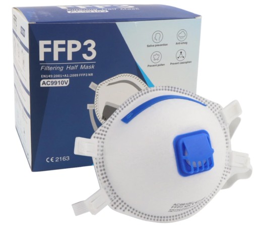 MASKA FFP3 MASECZKA OCHRONNA 9910 9910V PÓŁMASKA