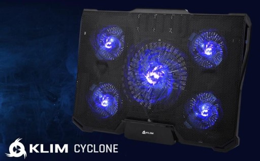 Podstawka chłodząca Klim Cyclone pod laptopa