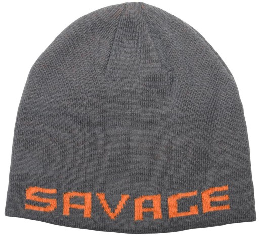 Czapka zimowa Savage Gear Logo Beanie szara