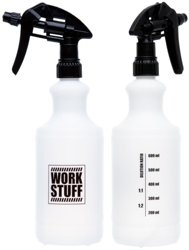 Work Stuff Bottle 750ml Butelka HDPE z Atomizerem