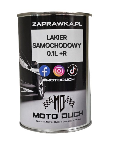 BAZA LAKIER SAMOCHODOWY 100ML+80ML KAŻDY KOLOR