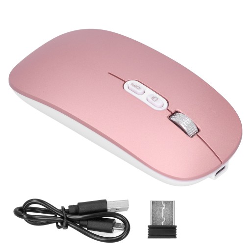 wireless optical mouse 2.4ghz bluetooth 5.0 dual mode charging mouse for ga