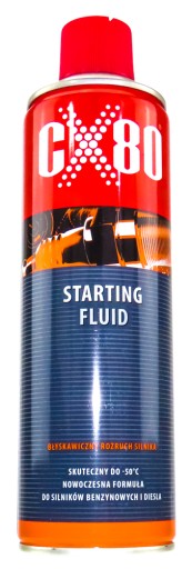 SAMOSTART UŁATWIA ROZRUCH SILNIKA STARTING FLUID