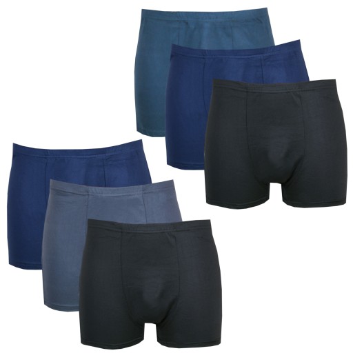 W# 6x BOKSERKI MĘSKIE ANTYBAKTERYJNE BAMBUSOWE 3XL