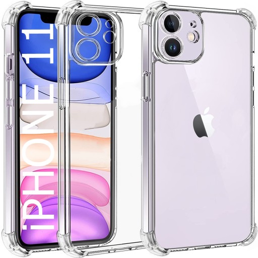 Etui ANTI SHOCK WYSPA do APPLE IPHONE 11 +SZKŁO