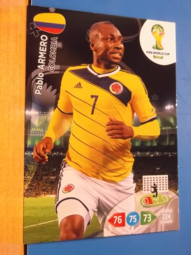 PANINI WORLD CUP BRAZIL 2014 Kolumbia Pablo Armero