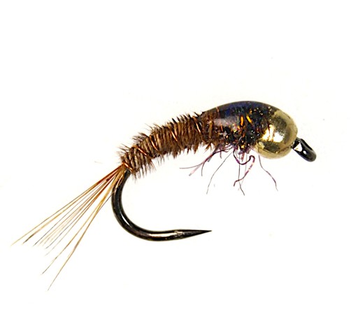 Pheasant Tail Nymph Pearly thorax przynęta na pstrągi i lipienie haczyk 14