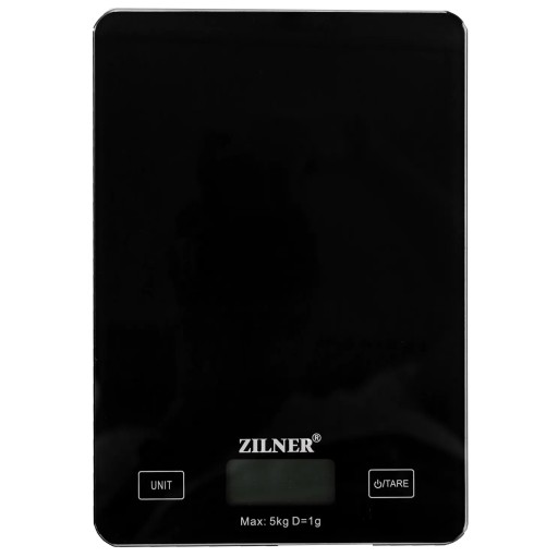 Elektroniczna Waga Kuchenna LCD | 3 Kolory Czarny