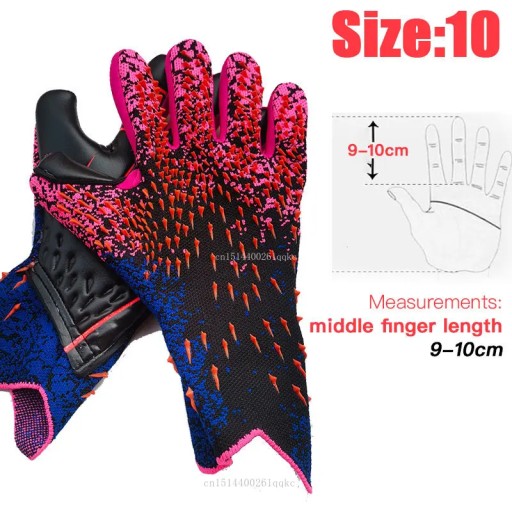 Latex Goalkeeper Gloves Thickened Football Professional Protection Adults