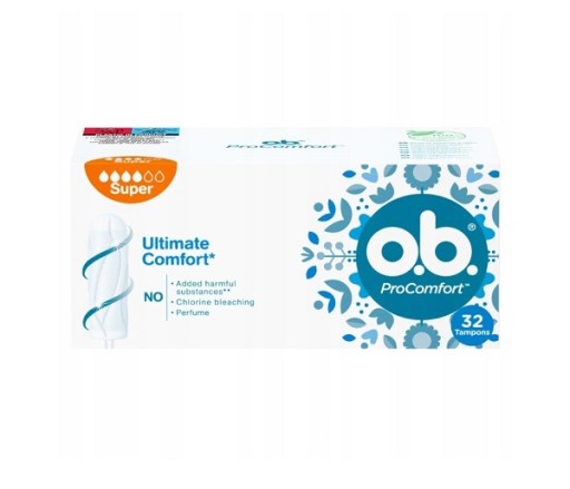 o.b. ProComfort Super tampony 32 sztuki