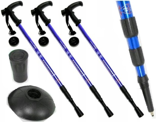 Kijki LASKA 2w1 NORDIC WALKING 135cm amorek PARA