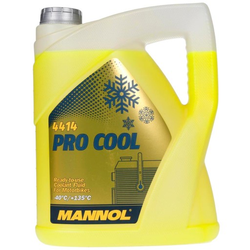 PŁYN CHŁODNICZY MOTOCYKLOWY -40/+135 C MANNOL 5L