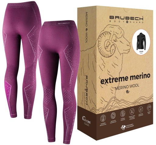 BRUBECK MERINO WOOL TERMICZNE GETRY NA MOTOR -XL