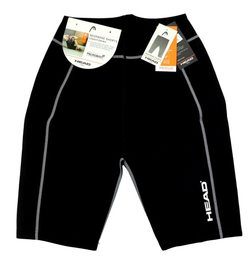 HEAD FITNESS getry SHORTS neopren spodenki Termiczne SIŁOWNIA Męskie r. M