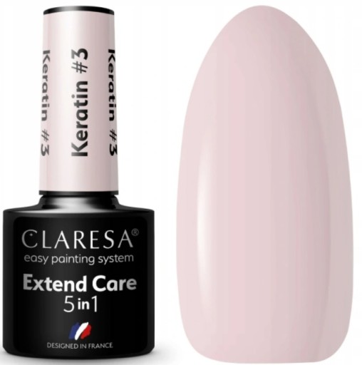 CLARESA BAZA KERATYNOWA 5w1 KERATIN Kolor 3 5g