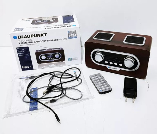 PRZENOŚNY RADIOODTWARZACZ BLAUPUNKT PP5.2BR