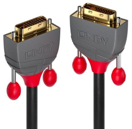 Kabel DVI-D Dual Link Anthra 2m Lindy 36222