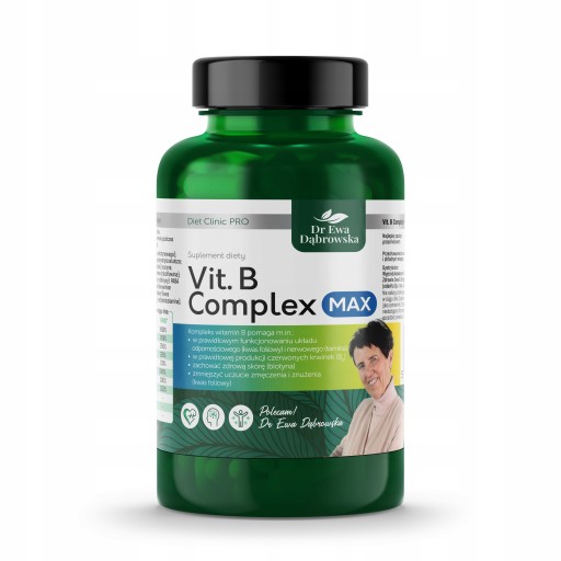 Witamina B Complex Max 120 kaps Dr Ewa Dąbrowska