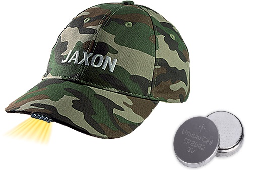 CZAPKA Z LATARKĄ LED W DASZKU JAXON MORO #3