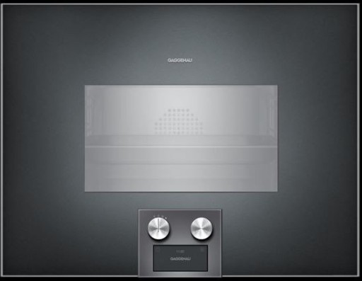 Piekarnik BS475102 z funkcją pary Gaggenau Anthracite