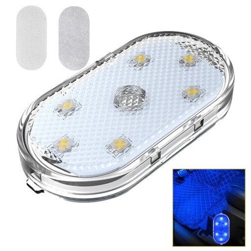1pc Car LED Light Interior Lighting Atmosphere Lamp for Armrest Box Trunk