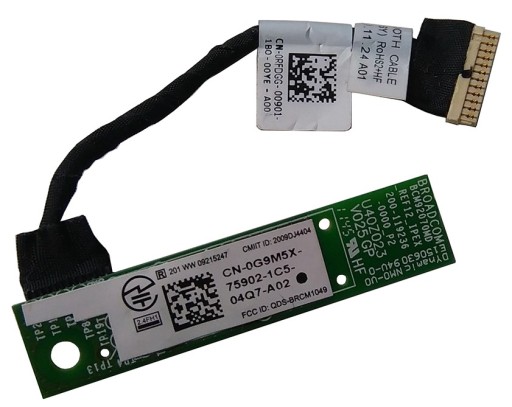 Moduł Bluetooth + Taśma 0RFDGG do Dell E6220