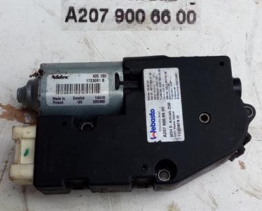 SILNICZEK SZYBERDACHU MERCEDES W207 A2079006600