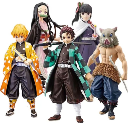 FIGURKA ANIME DEMON SLAYER 15CM 5 SZT