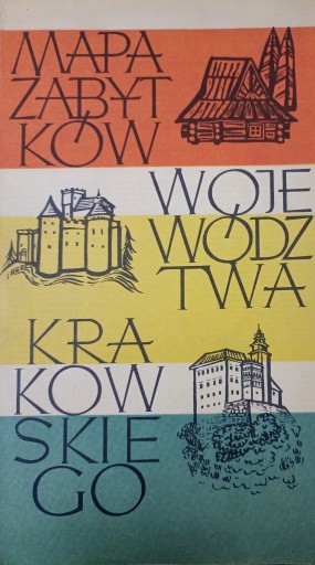 Mapa zabytków województwa krakowskiego