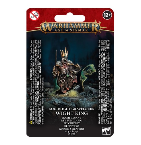 SOULBLIGHT GRAVELORDS Wight King with Baleful Tomb