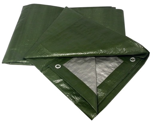 PLANDEKA PŁACHTA 4x5 120g/m2 GRUBA MROZOODPORNA