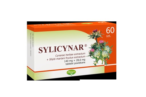 Sylicynar, 140mg+28,6mg, 60 tabletek