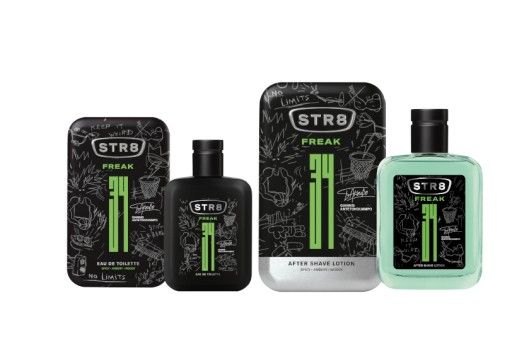 STR8 FREAK ZESTAW 2cz WODA EDT 50ml + WODA ASL 100ml