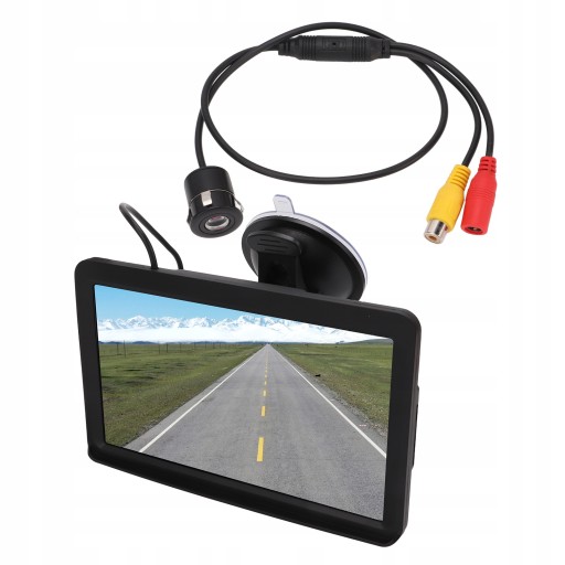 7-calowy monitor cofania o wysokiej
