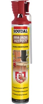 SOUDAL PIANKA MONTAŻOWA LATO WĘŻYK 750ML
