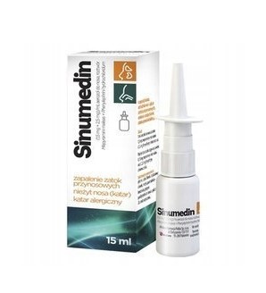 SINUMEDIN AEROZOL DO NOSA 15ML