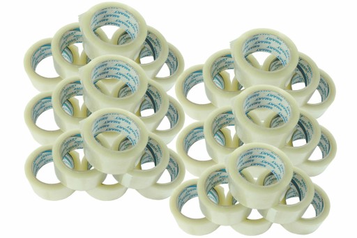 Taśma pakowa 48/100y 91m transparentna SMART 36szt