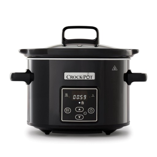 Wolnowar Crock-Pot garnek do zdrowego gotowania CSC061X 2,4 l czarny 210 W