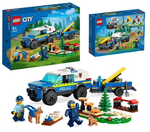 LEGO City 60369 Szkolenie psów policyjnych Prezent